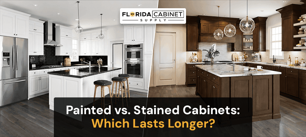 Painted vs. Stained Cabinets: Which Lasts Longer?